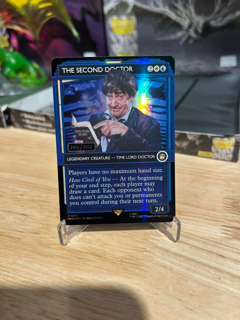The Second Doctor (Serial Numbered 240/502 ) [Doctor Who]