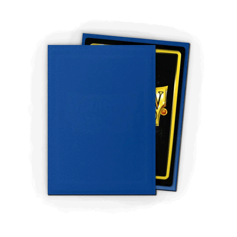 Dragon Shield Standard Matte Sleeves 100 Pack - Blue