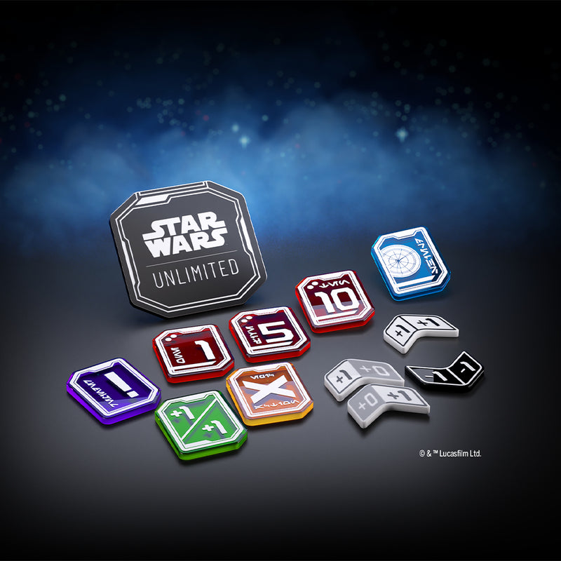 Gamegenic Star Wars Unlimited Premium Acrylic Tokens