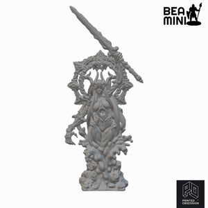 Fire Titan | BeaMini Unpainted RPG Miniatures