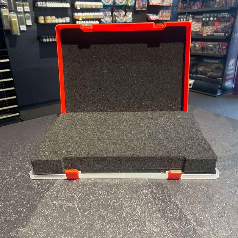 108 Slot Protective Miniatures Case - Red