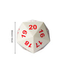 80mm D20 Jumbo Foam Dice
