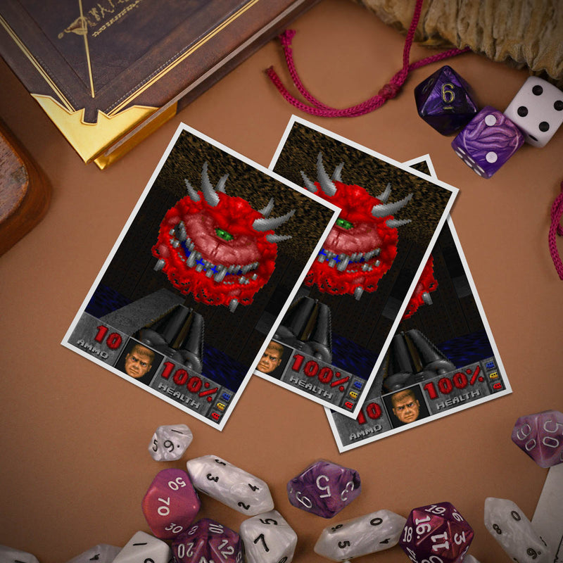 Apex Deck Protector Sleeves Cacodemon for Bethesda - Doom