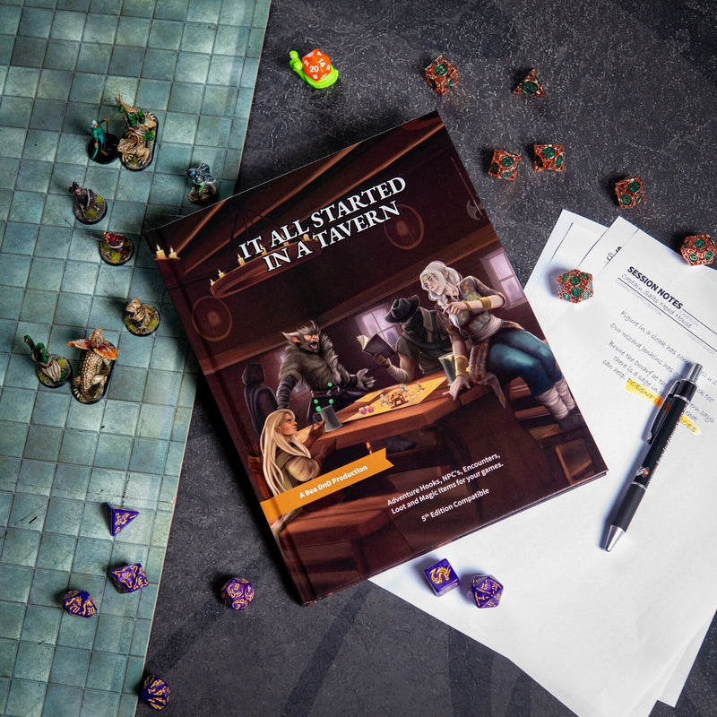 It All Started In A Tavern - The Big Book | Bea DnD Games
