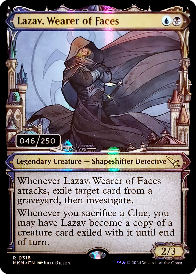 Lazav, Wearer of Faces (Serialized) [Murders at Karlov Manor]