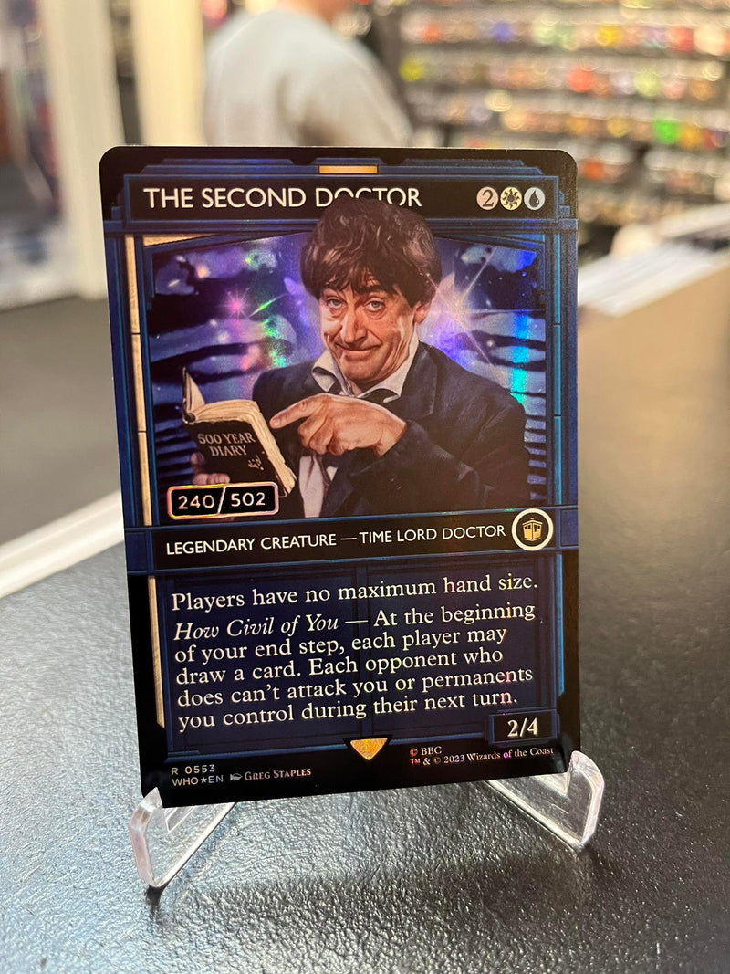 The Second Doctor (Serial Numbered 240/502 ) [Doctor Who]