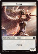 Angel (0002) // The Monarch Double-Sided Token [Foundations Commander Tokens]