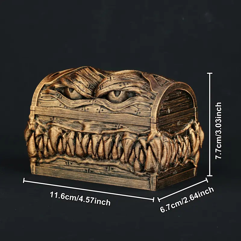 Mimic Dice Box (Bronze Colour)