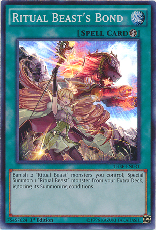 yugioh ritual beast cards YGOrganization Yu-Gi-Oh Card - THSF-EN026 -