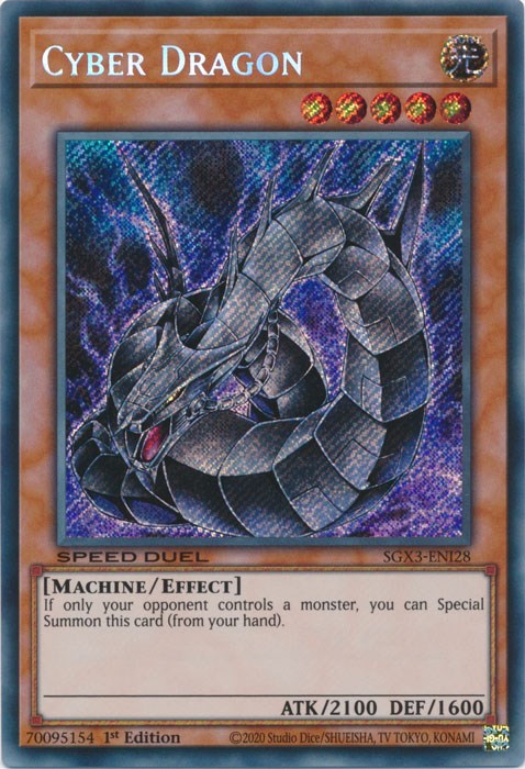 Cyber Dragon [SGX3-ENI28] Secret Rare - Bea DnD Games