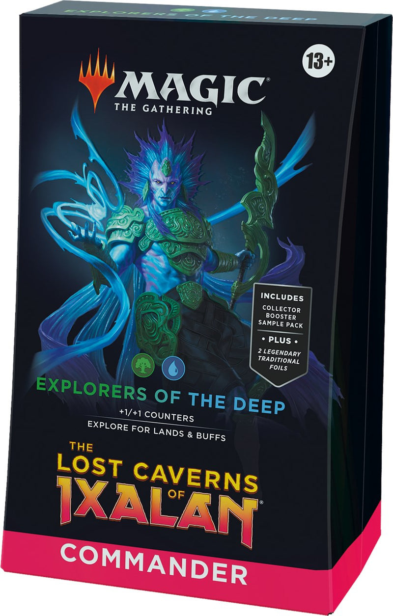 Magic: The Gathering - The Lost Caverns of Ixalan Commander Deck (Explorers of the Deep)