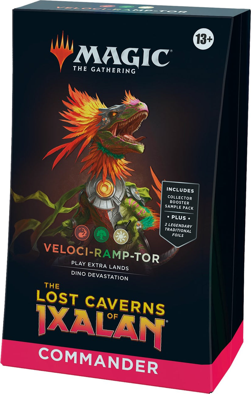 Magic: The Gathering - The Lost Caverns of Ixalan Commander Deck (Veloci-Ramp-Tor)