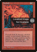 Fireball [Fourth Edition Foreign Black Border]