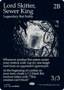 Lord Skitter, Sewer King (0167) [Secret Lair x MSCHF: The Zeta Set]