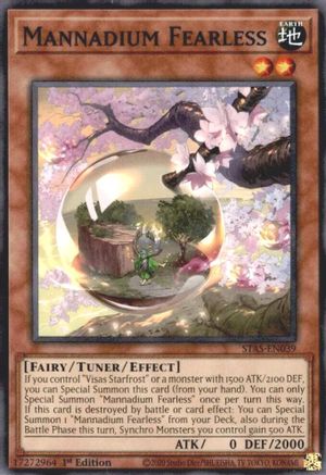 Mannadium Fearless [STAS-EN039] Common