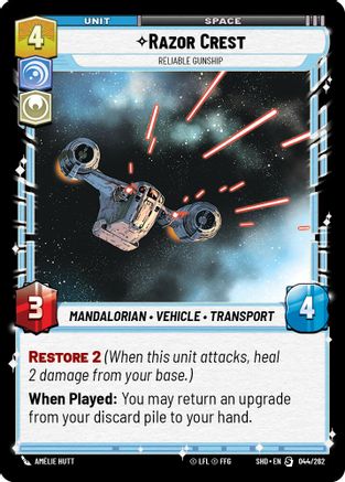 Razor Crest - Reliable Gunship (044/262) (044/262) [Shadows of the Galaxy]
