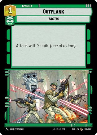 Outflank (128/262) (128/262) [Shadows of the Galaxy]