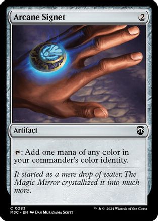 Arcane Signet (Ripple Foil) [Modern Horizons 3 Commander]