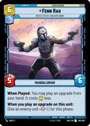 Fenn Rau - Protector of Concord Dawn (067/262) (067/262) [Shadows of the Galaxy]