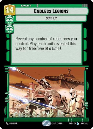 Endless Legions (109/262) (109/262) [Shadows of the Galaxy]