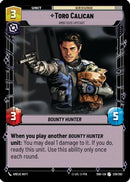 Toro Calican - Ambitious Upstart (239/262) (239/262) [Shadows of the Galaxy]