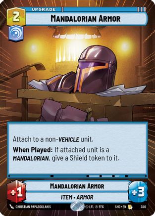 Mandalorian Armor (346) (Hyperspace) (346) [Shadows of the Galaxy]