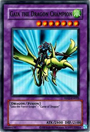Gaia the Dragon Champion [RP01-EN022] Super Rare
