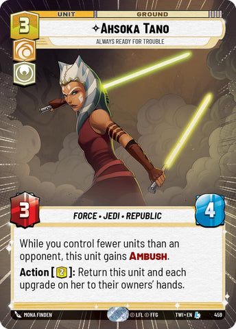 Ahsoka Tano - Always Ready For Trouble (459) (Hyperspace) (459) [Twilight of the Republic]