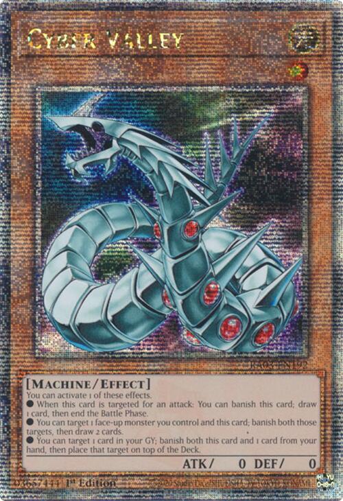 Cyber Valley (Quarter Century Secret Rare) [RA03-EN192] Quarter Century  Secret Rare - Bea DnD Games