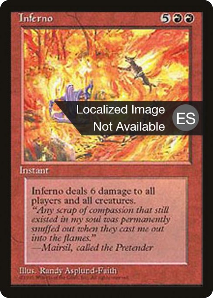 Inferno [Fourth Edition Foreign Black Border]