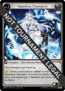 Nameless Champion (Cleric/Warrior) (001) [Mortal Ambition Draft Pack]