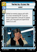 You're All Clear, Kid (055/262) (055/257) [Jump to Lightspeed]