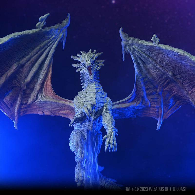 Adult Lunar Dragon D&D Icons of the Realms Premium Miniature