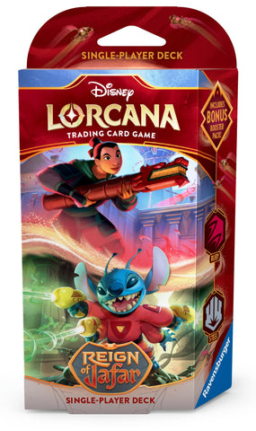 Disney Lorcana Reign of Jafar - Starter Deck (Ruby & Steel)