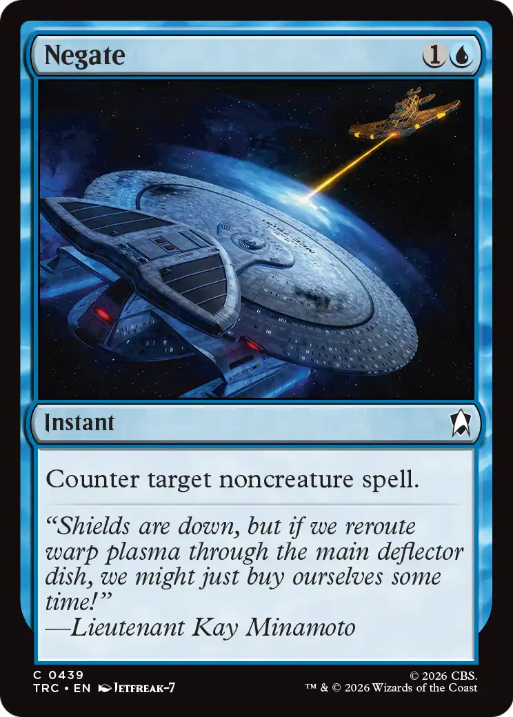 Negate (Surge Foil) [Star Trek Commander]