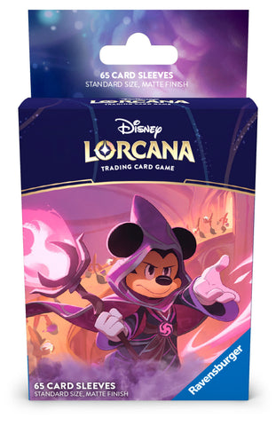 Disney Lorcana: Card Sleeves (Mickey Mouse, Wayward Sorcerer / 65-Pack)