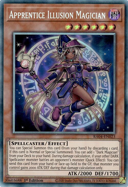 Apprentice Illusion Magician [RA04-EN023] Prismatic Collector's Rare