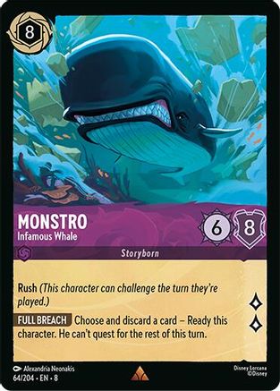 Monstro - Infamous Whale (64/204) [Reign of Jafar]