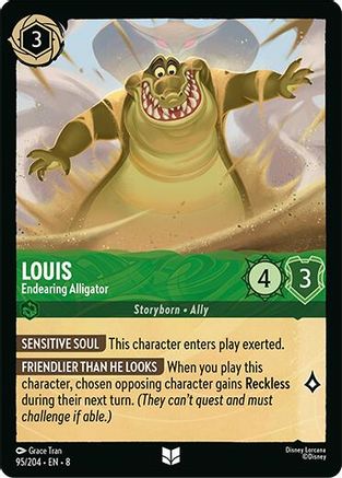 Louis - Endearing Alligator (95/204) [Reign of Jafar]