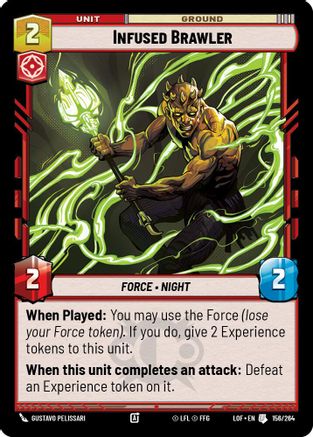 Infused Brawler (156/264) (156/264) [Legends of the Force]