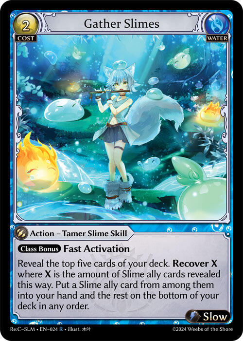 Gather Slimes (024) [Silvie Re:Collection, Slime Sovereign Lite]