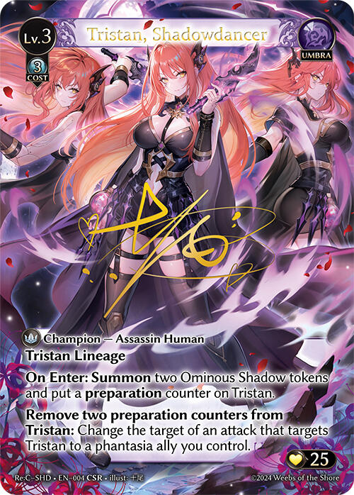 Tristan, Shadowdancer (CSR) (004) [Tristan Re:Collection, Shadowdancer Lite]