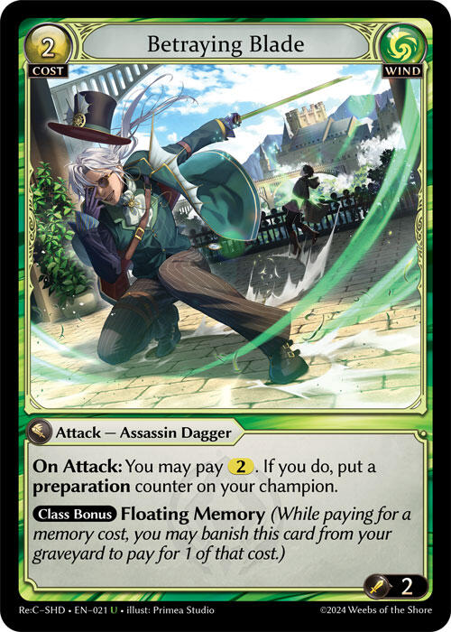 Betraying Blade (021) [Tristan Re:Collection, Shadowdancer Lite]