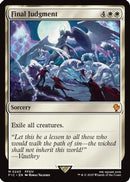 Final Judgment (Surge Foil) [FINAL FANTASY Commander]
