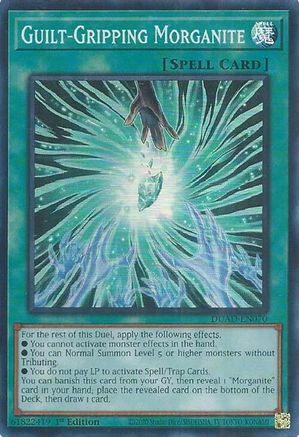 Guilt-Gripping Morganite [DUAD-EN070] Super Rare