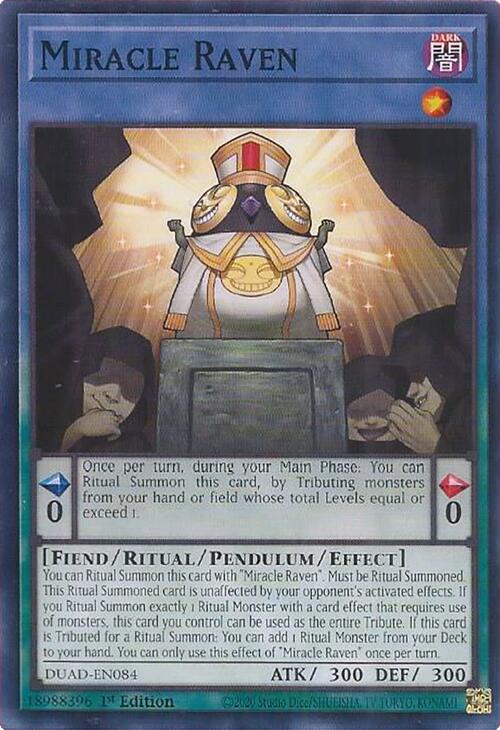 Miracle Raven [DUAD-EN084] Common