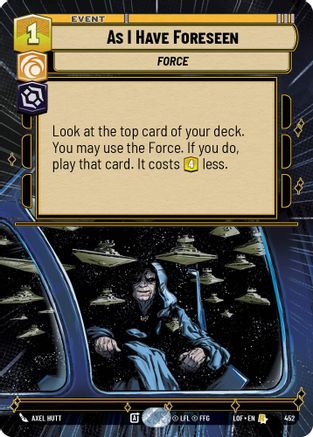 As I Have Foreseen (452) (Hyperspace) (452) [Legends of the Force]