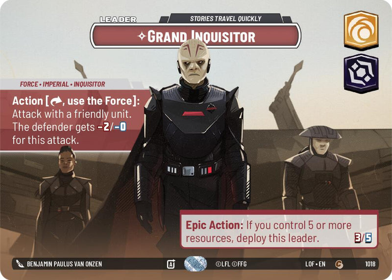 Grand Inquisitor - Stories Travel Quickly (1018) (Showcase) (1018) [Legends of the Force]