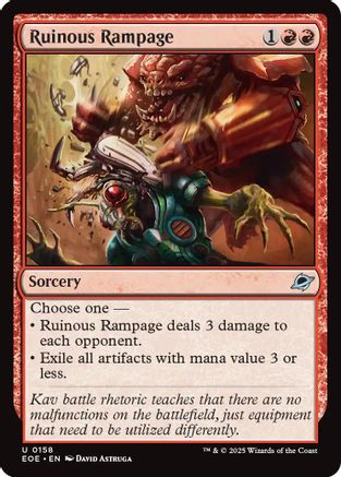 Ruinous Rampage [Edge of Eternities]