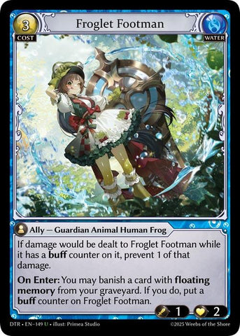 Froglet Footman (149) [Distorted Reflections]